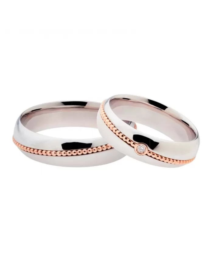 Wedding rings  Fedi Polello  Fede Oro Rosa